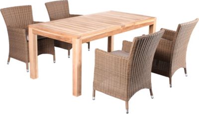 Teak Tisch Garten Preis & Vergleich 2016 | PreisVergleich.eu