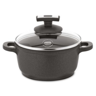 BERNDES ECOFIT - Kochtopf mit Glasdeckel (16cm)