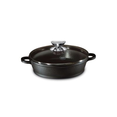 BERNDES TITANIUM SPECIAL EDITION - Schmorkasserolle mit Glasdeckel (28cm) Preisvergleich