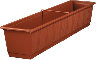 Balkonkasten Standard  80cm terra, 3er Set
