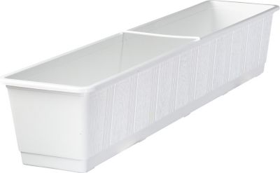 Balkonkasten Standard  80cm wei�   3er Set