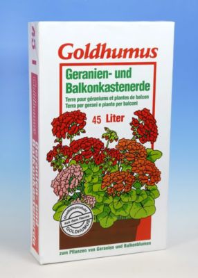 Zum Angebot - Spezial-Erde mit Ton für Geranien- und Balkon