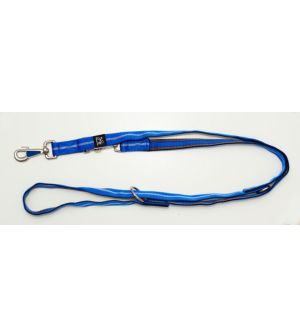 F�hrleine Streifen blau, 25 mm