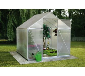 Einhell Gew&auml;chshaus Alu-Star 2 mit Fundament - 4,6 m&sup2;