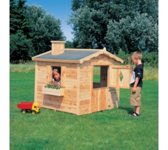 Promex Kinderspielhaus Villa 'Spatzennest' mit vorgefertigten Elementen