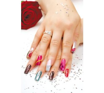Nagelverzierung "Complete-Nail-Art-Set"