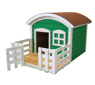 Sonstiges Set - Hundehaus Luke mit Veranda
