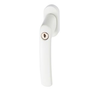 ABUS FG 200 Abschlie&szlig;barer Fenstergriff wei&szlig;