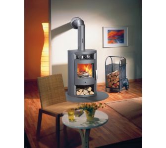 Wamsler Kaminofen Pluto Radiant KF 108 - ohne Rohrset und Glasplatte
