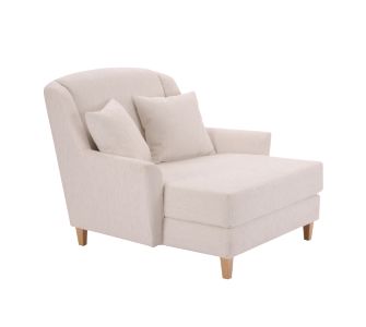 Max Winzer Sessel Julia - creme ohne Kissen