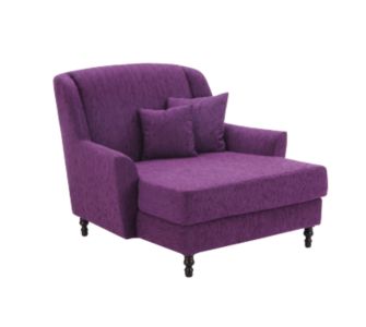 Max Winzer Sessel Julia - aubergine
