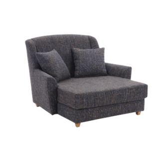 Max Winzer Sessel Julia - grau mit Kissen