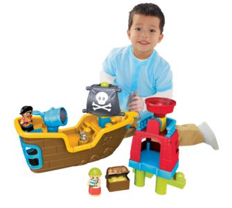 Mega Bloks Maxi gro&szlig;es Piratenschiff
