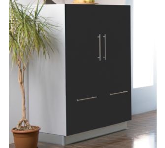Mebasa Cucina Island Geschirrschrank schwarz