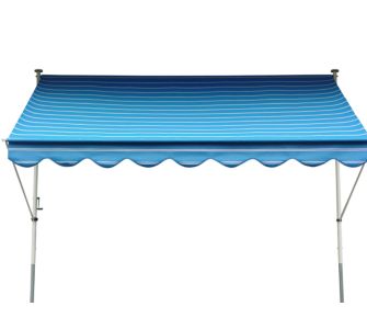 Angerer Freizeitm&ouml;bel Klemm-Markise Polyacryl Design 9400 - 250 cm