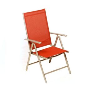 Merxx Alu Klappsessel Amalfi terracotta
