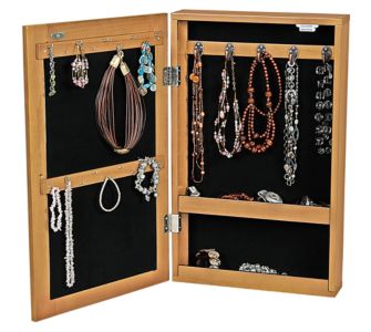 Kesper Schmuck-Kasten braun