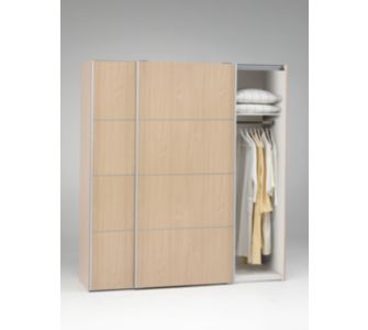 Tvilum Kleiderschrank Verona 75280/04 - Ahorn hell Nachb./Ahorn hell Nachb.