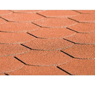 Weka Dachschindeln Biberschwanz rot - 1 Paket , 3m&sup2; - f&uuml;r Blockbohlenh&auml;user