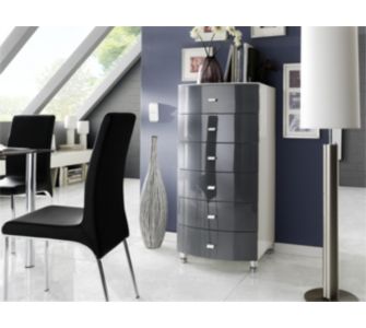Kommode Lucca 48971, grau