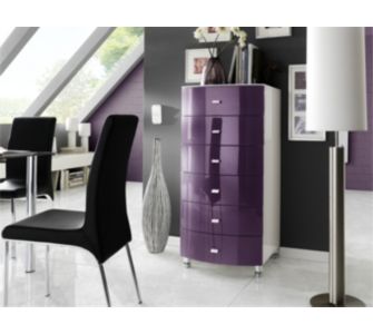 Kommode Lucca 48971, lila
