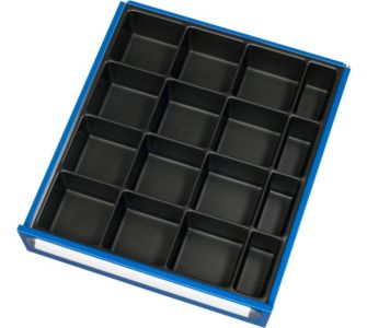 Einteilungs-Set f&uuml;r Rau Werkbank-Schubladen f&uuml;r Schubladen 150 + 180 mm
