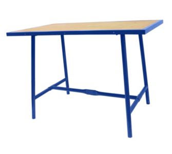 Hauck Klappwerkbank mit Stahlrohrgestell  - 1000 x 700 mm