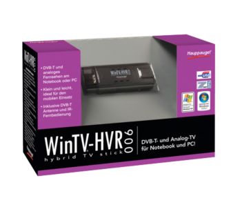 Hauppauge! Hauppauge WinTV HVR 900 - DVB-T Empf�ng