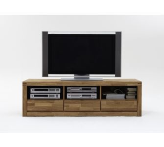 Kerneiche Massivholz TV-Kommode Brüssel - 174 breit