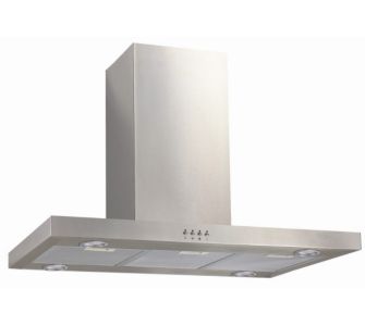 Mebasa MCIKB00006 Inselhaube 90 cm Edelstahl
