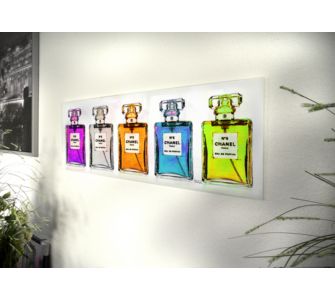 DWBRANDS Glasbild Chanel