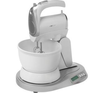 Clatronic HMS 3152 Handmixer-Set 2 in 1, Handmixer-Set mit integrierter K&uuml;chenwaage