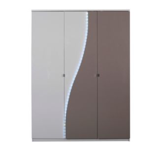 Sciae Kleiderschrank Wave, mit Beleuchtung