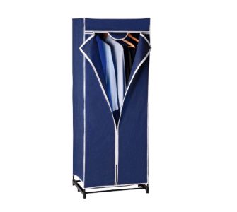 Sonstiges Kleiderschrank aus Textil, blau
