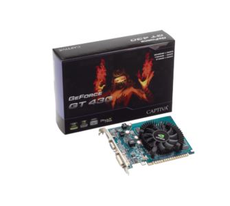 Captiva GT430 SDDR3 Grafikkarte mit Active Cooling