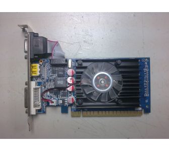 Captiva GT520 Grafikkarte 64 bit mit Active Cooling 2 GB