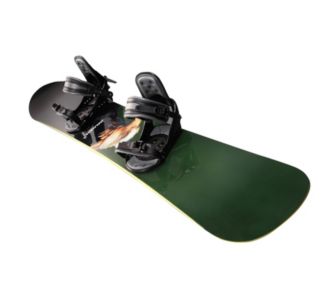 Snowboard-Set "Avalanche Heritage" inkl. Bindung, 167 cm