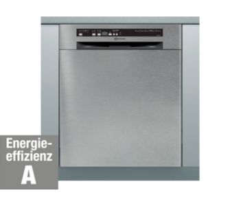 Bauknecht GSUK 5040 Di IN Geschirrsp&uuml;ler, Edelstahl