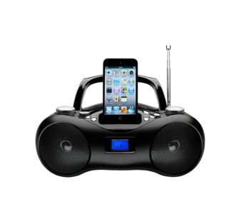 DUAL P39i Portables Radio mit CD Player und iPhone/iPod Docking