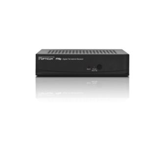 Opticum FT 6p DVB-T Receiver mit Festplattenrekorder via SD-Karteneinschub