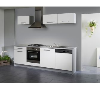 Parisot K&uuml;chenzeile Simply 7, ohne Sp&uuml;le und E-Ger&auml;te