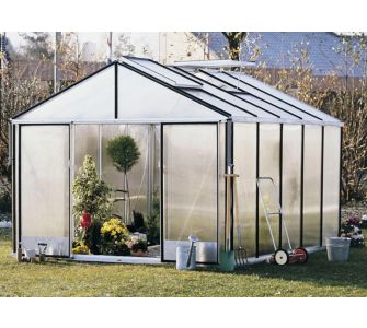 Gartenpro Alu Gew&auml;chshaus PROFI-DT Typ 22 - 9,36 m&sup2;, 10 mm Hohlkammerplatten