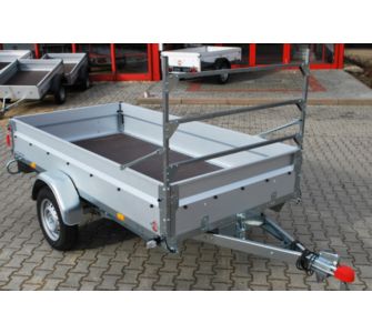 Anh&auml;nger Stema BASIC ST 750 - 25-13, aufger&uuml;stet mit Leitergestell, Einachser
