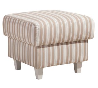 Max Winzer Hocker Merle - beige gestreift