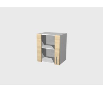 Dekoflex K&uuml;chen Glas-H&auml;ngeschrank Akazia - 50 cm