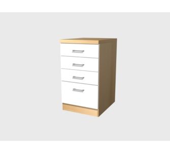 Küchen Schubkastenschrank Pinto - 50 cm