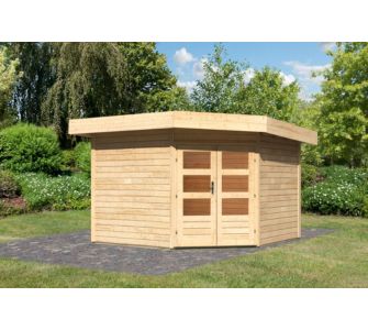 Karibu Premium Flachdachhaus Corner
