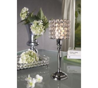 Artra Crystallights Kerzenst&auml;nder Louise S