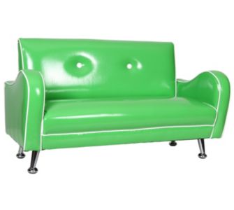 Artra 2-Sitzer Retro Sofa Nony Grün
