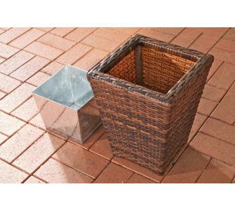 CLP Blumenk&uuml;bel Vera S Polyrattan, Pflanzk&uuml;bel